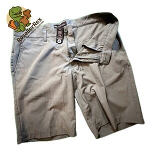 TravisMathew Men's Gray Performance Golf Shorts Size 35